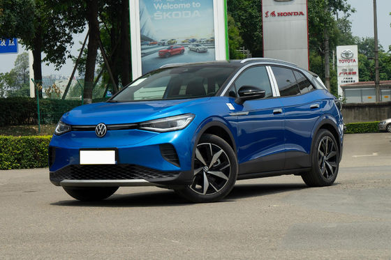 Automobili interne della seconda mano del nero dell'automobile elettrica di Vw ID.4 CROZZ EV